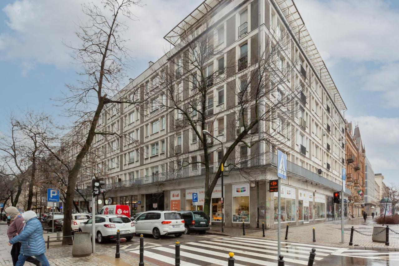City Center Apartments Hoza By Noclegi Renters Warschau Buitenkant foto