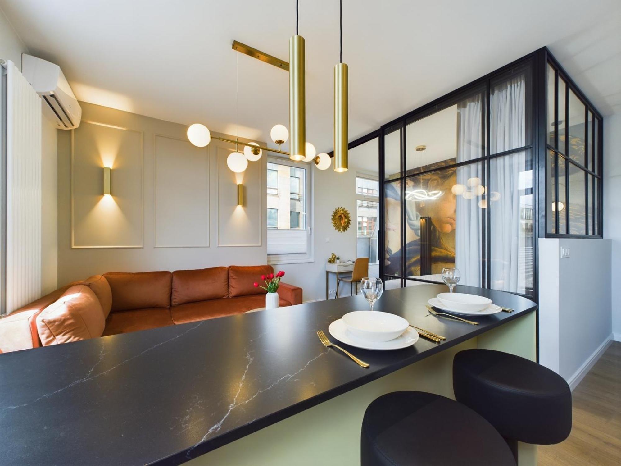 City Center Apartments Hoza By Noclegi Renters Warschau Buitenkant foto
