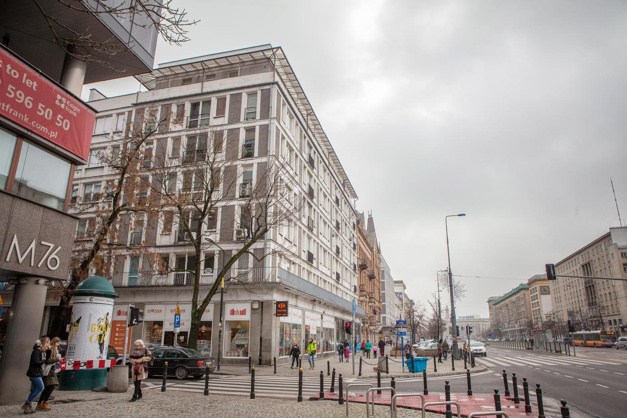 City Center Apartments Hoza By Noclegi Renters Warschau Buitenkant foto
